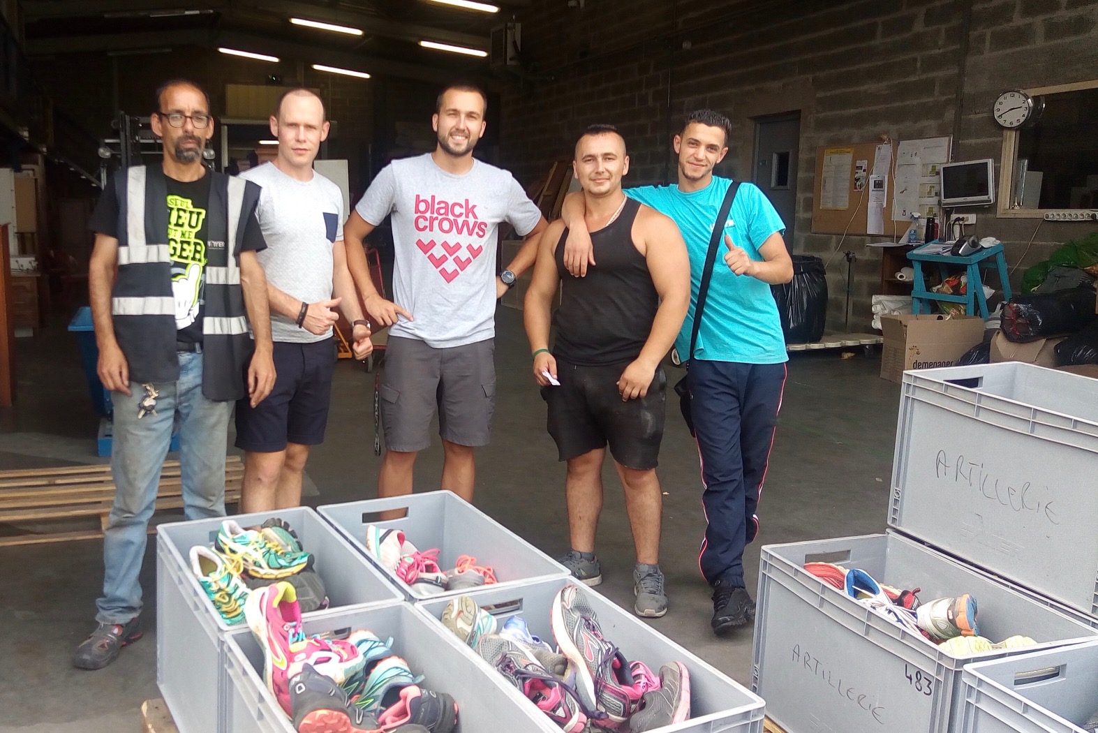 Foyer des sans abris Partenaires Run Collect